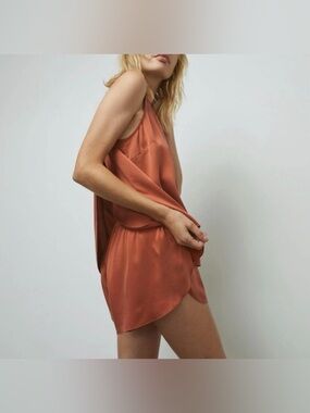 Lunya Silk Tulip Back Short Set